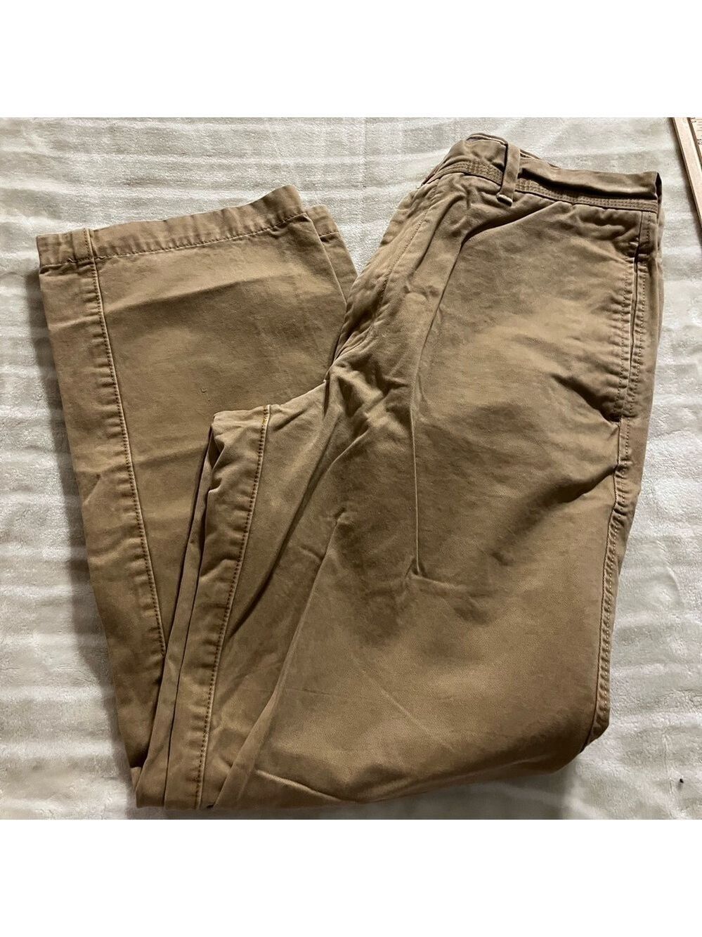 Timberland Pants Men 34x32  Brown Cotton Everyday Casual Business